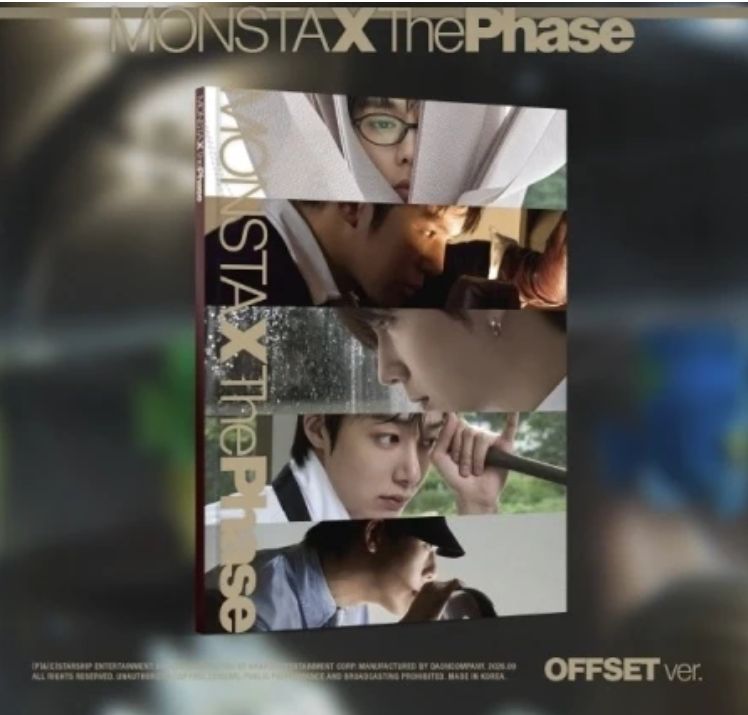 [Pre-order] MONSTA X EP Album-[The Phase] OFFSET ver + STARSHIP Photocard