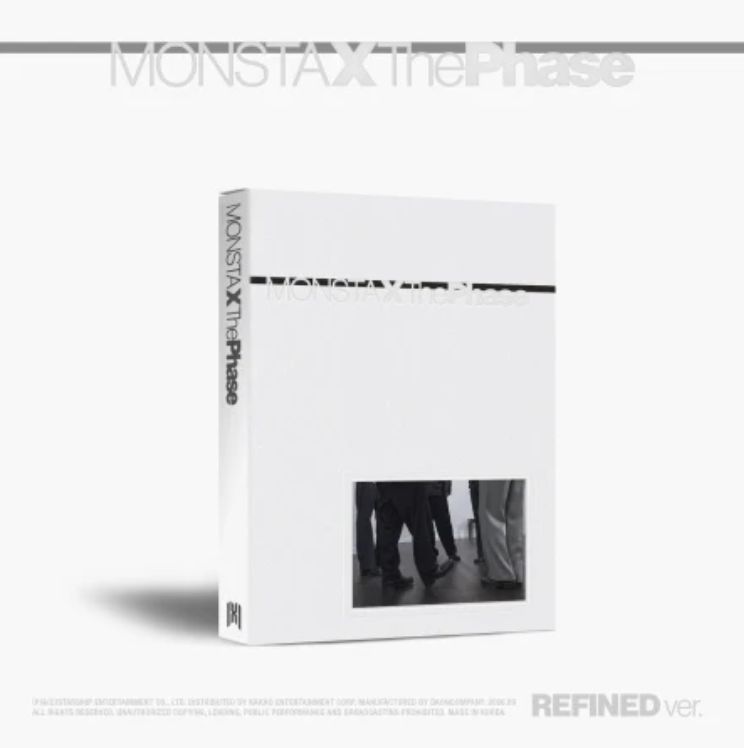 [Pre-order] MONSTA X EP Album-[The Phase] Refined ver + STARSHIP Photocard