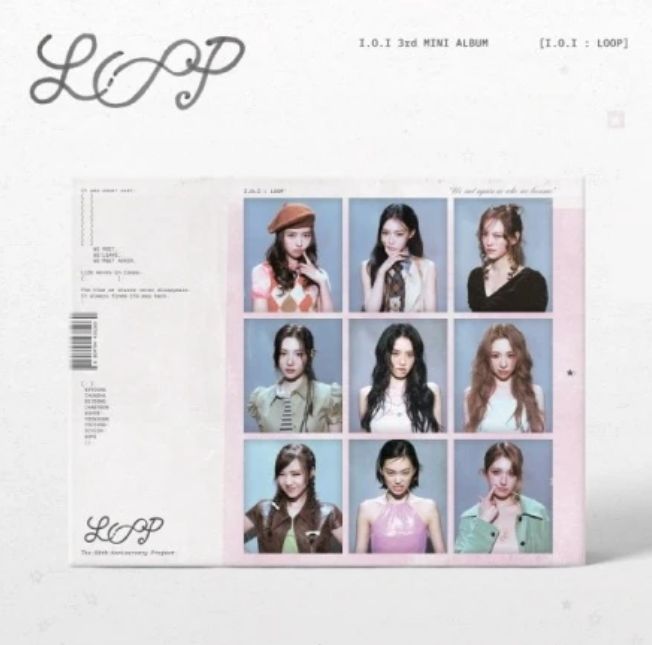 I.O.I-3rd Mini Album [LOOP] + Yes24 Photocard