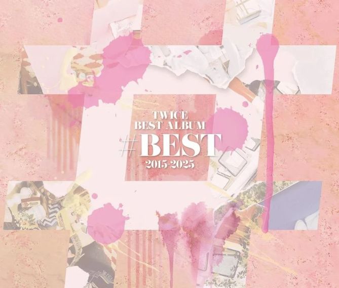 [Pre-order] TWICE Best Album-#BEST 2015-2025 (Standard Edition) + FANS SHOP POB