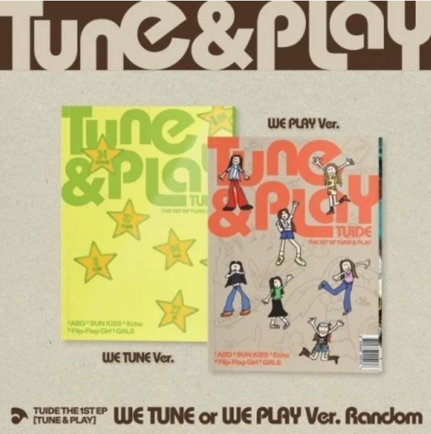 [Pre-order] TUIDE-1st EP Album [TUNE &amp; PLAY]