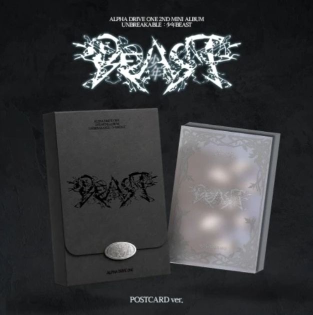 ALPHA DRIVE ONE-2nd Mini Album [UNBREAKABLE : 少年 BEAST] Postcard Ver