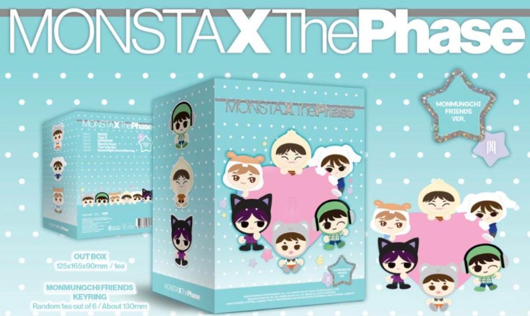 MONSTA X EP Album-[The Phase] MONMUNGCHI FRIENDS Ver.