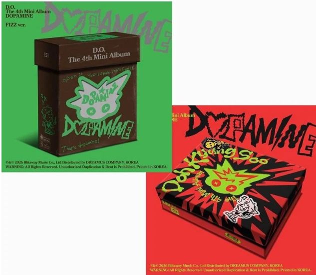 D.O.-The 4th Mini Album [DOPAMINE] FIZZ VER + Ktown4u POB