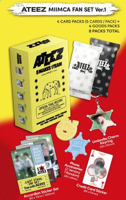 [Pre-order] ATEEZ MIIMCA Collectible Trading Card Fan Set VER.2