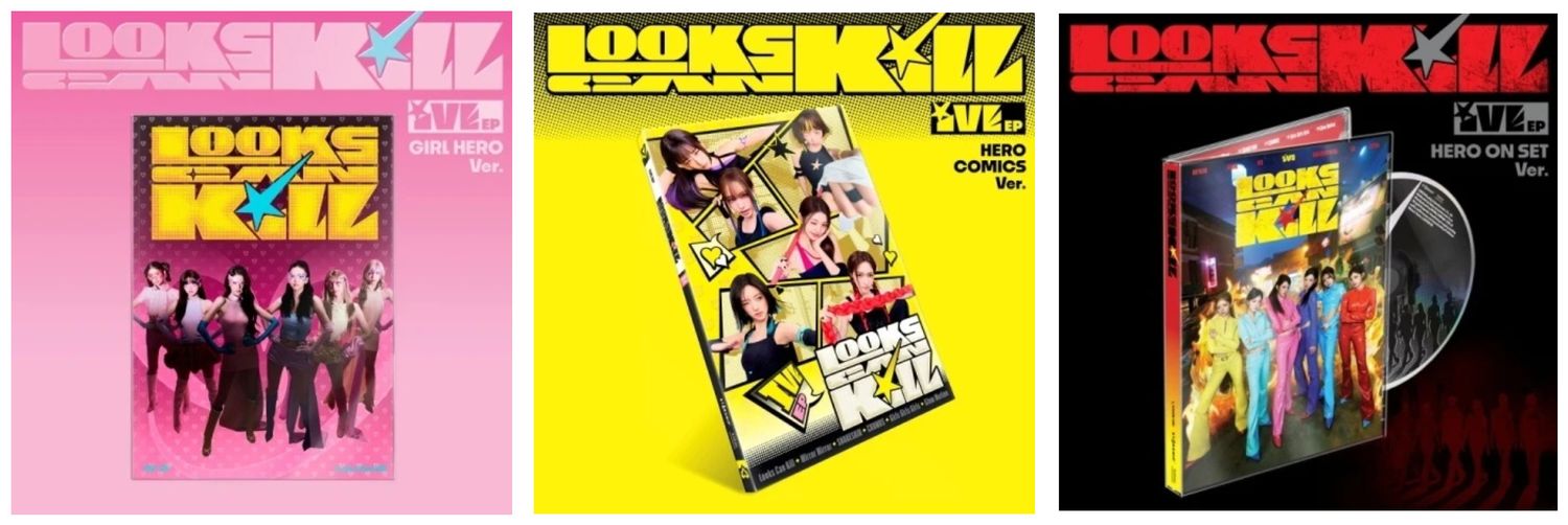 [Pre-order] IVE-EP Album [Looks Can Kill] (Reg. Ver.) + Starship POB
