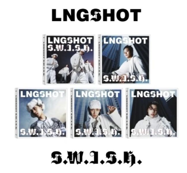 [Pre-order] LNGSHOT-EP Album [S.W.I.S.H.] (Standard Ver.) + INTERASIA POB