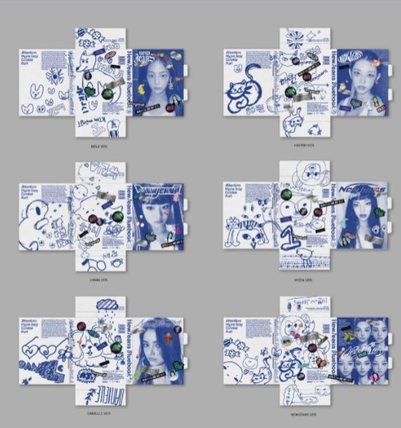 NewJeans-1st EP Album [New Jeans] (Bluebook Ver.)