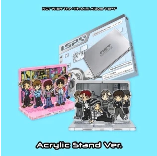 NCT WISH-4th mini album [I SPY] (Acrylic Stand Ver.) (Smart Album)