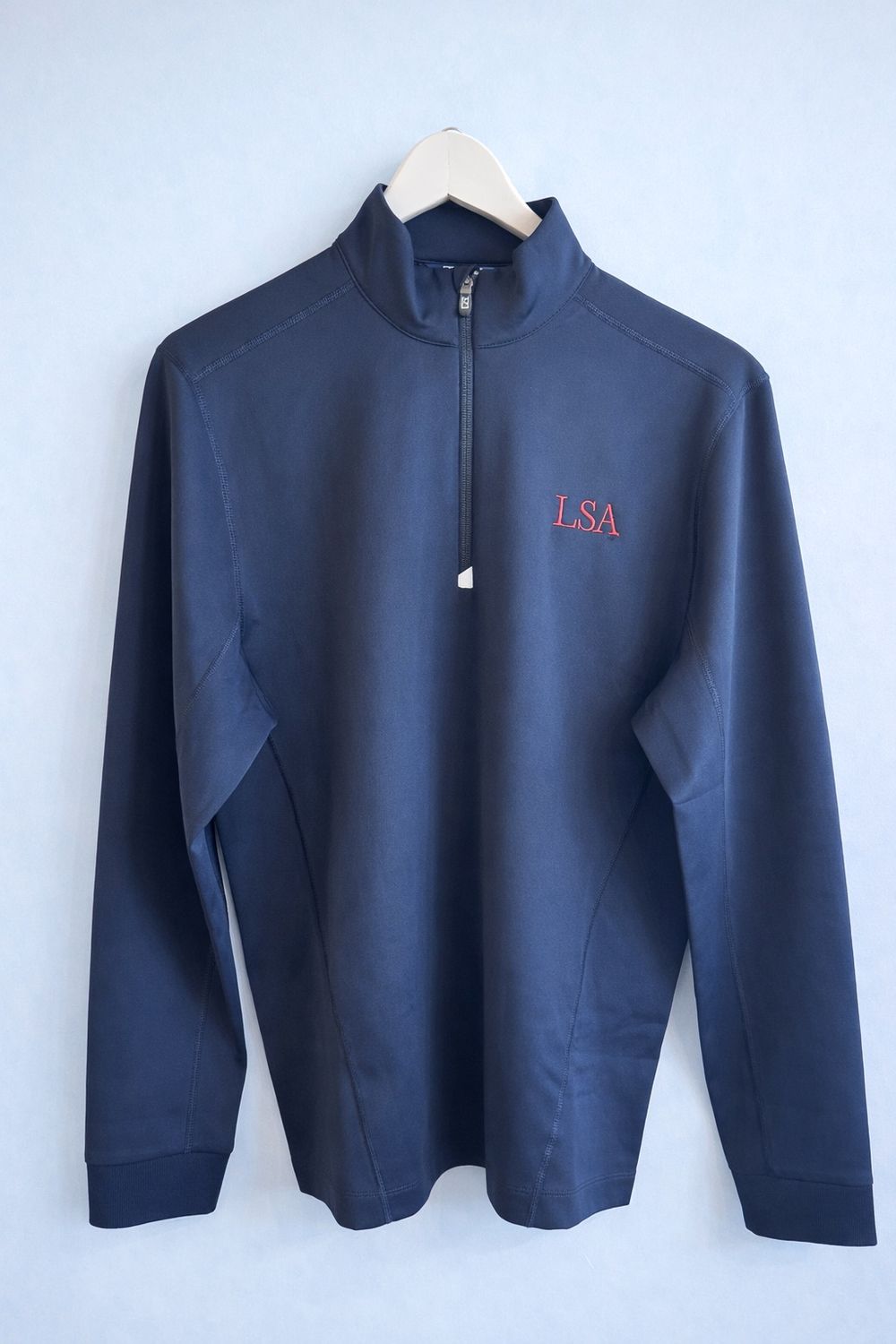 1/4 Zip - LSA Uniform Approved, Color: Navy, Size: Adult Small