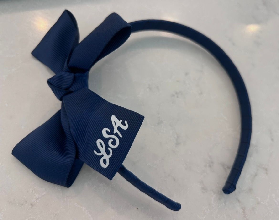 Headband - Vinyl Lettering