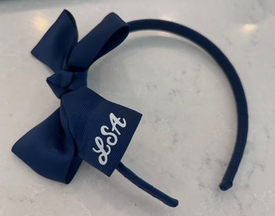 Headband - Vinyl Lettering