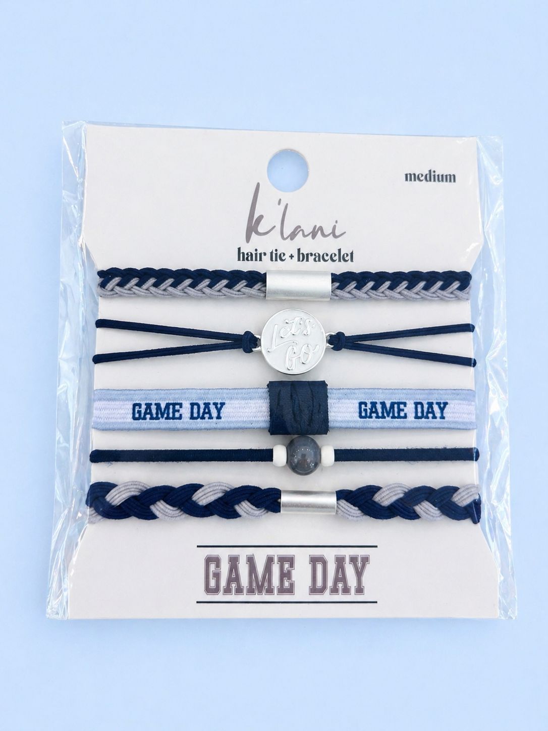 Bracelet Set/Hair Ties