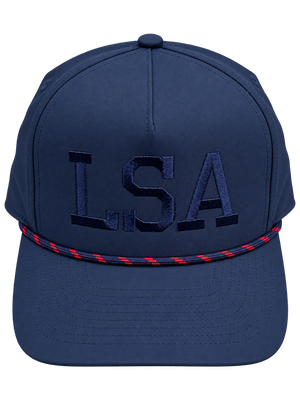 Imperial Wrightson Rope Hat - Navy/Red