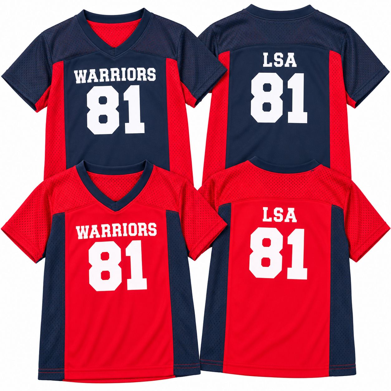 LSA Youth Reversible Football Jersey, Size: YS