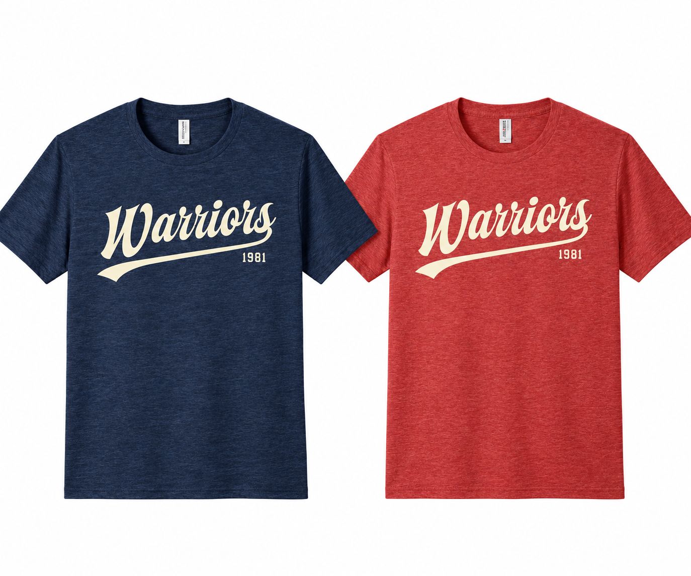 Warriors Vintage Tee