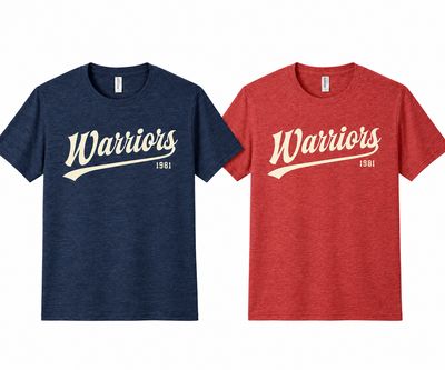 Warriors Vintage Tee