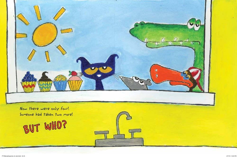Pete the Cat and the Missing Cupcakes : James Dean