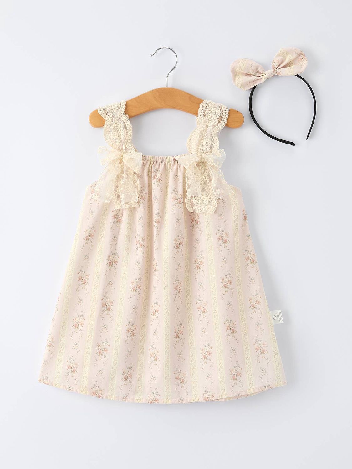 Sweet Floral Spring/Summer Dresses And Baby Girls Rompers, Size: 3, Style: Dress