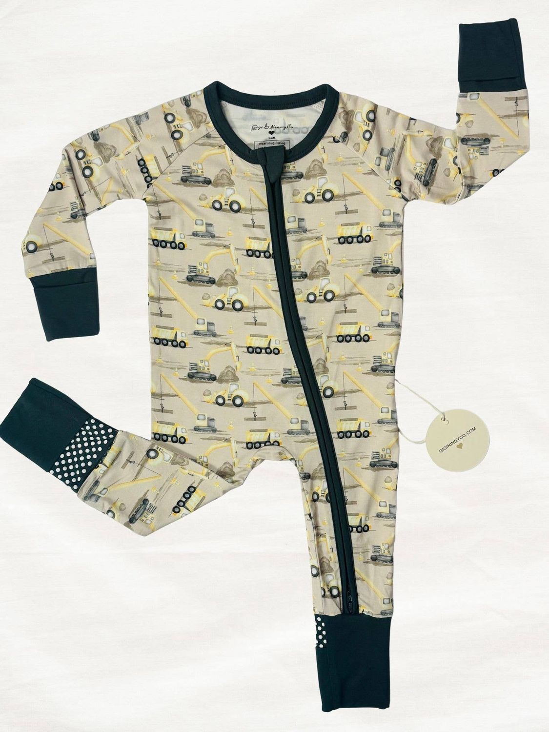 Under Construction Zippy Pajama