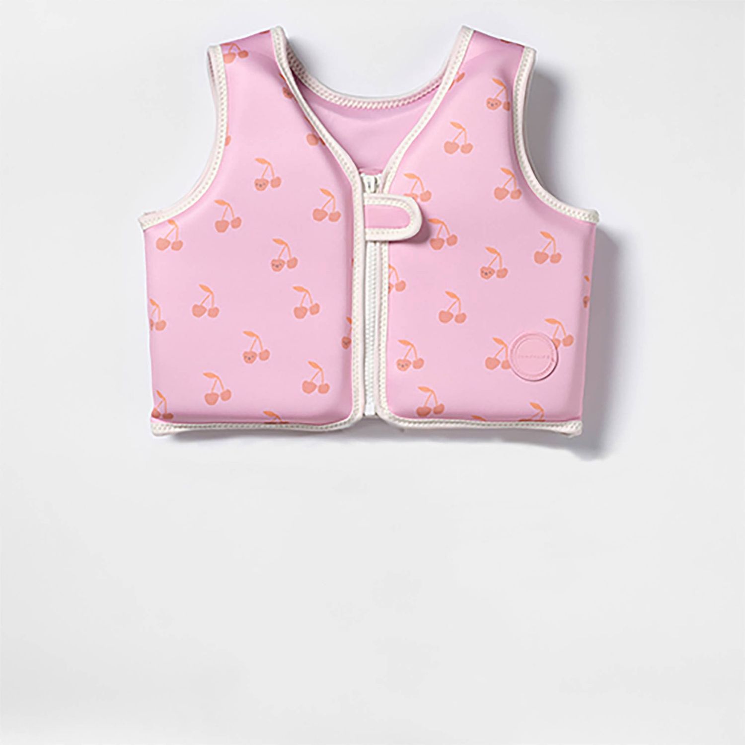 Kids Swim Vest 3-6 Cotton Candy Cherry