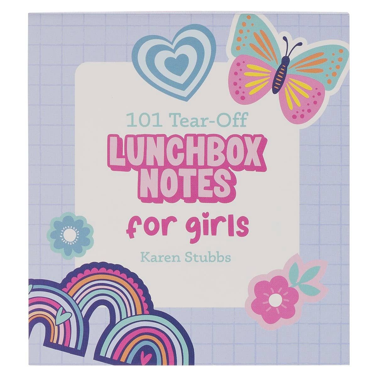 101 Lunchbox notes for Girls Purple