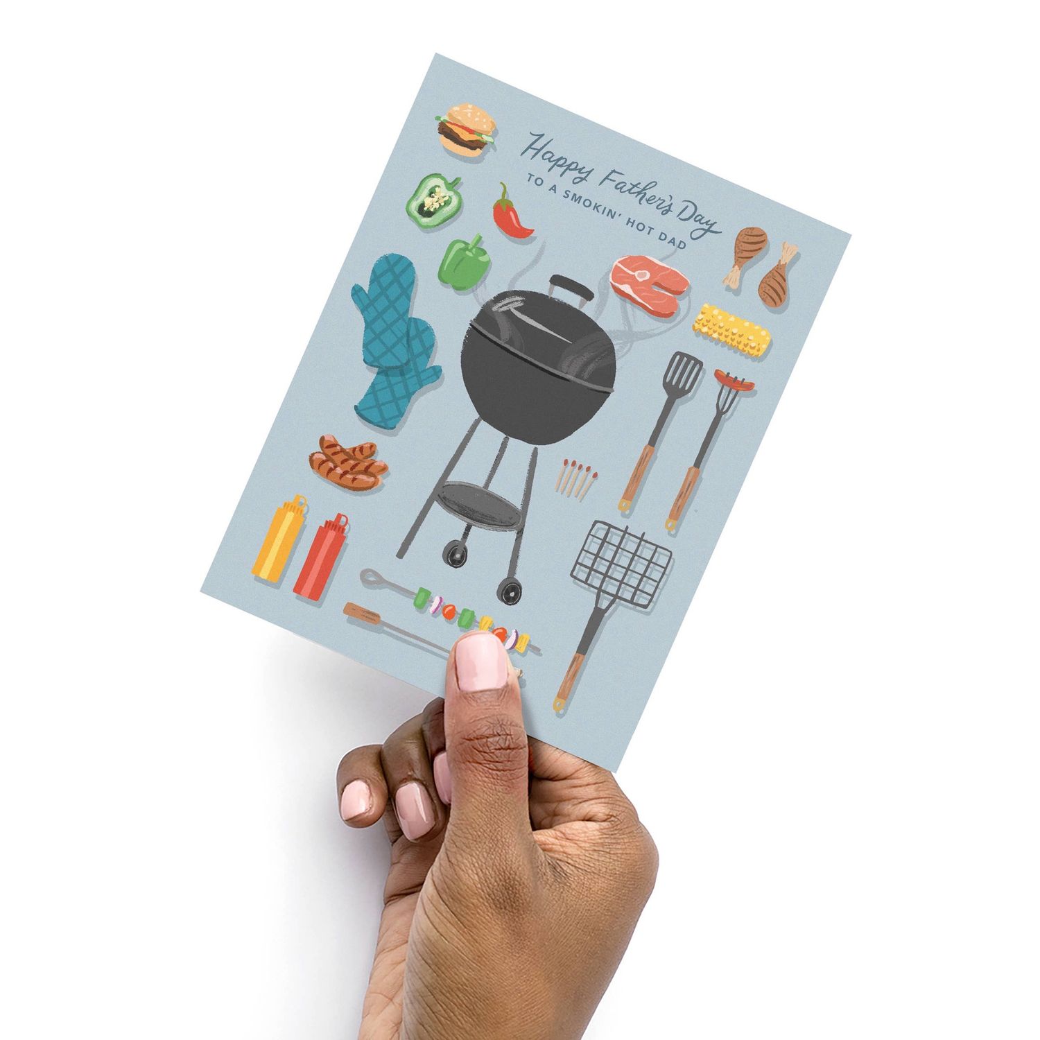 Smokin' Hot Dad Father's Day Card