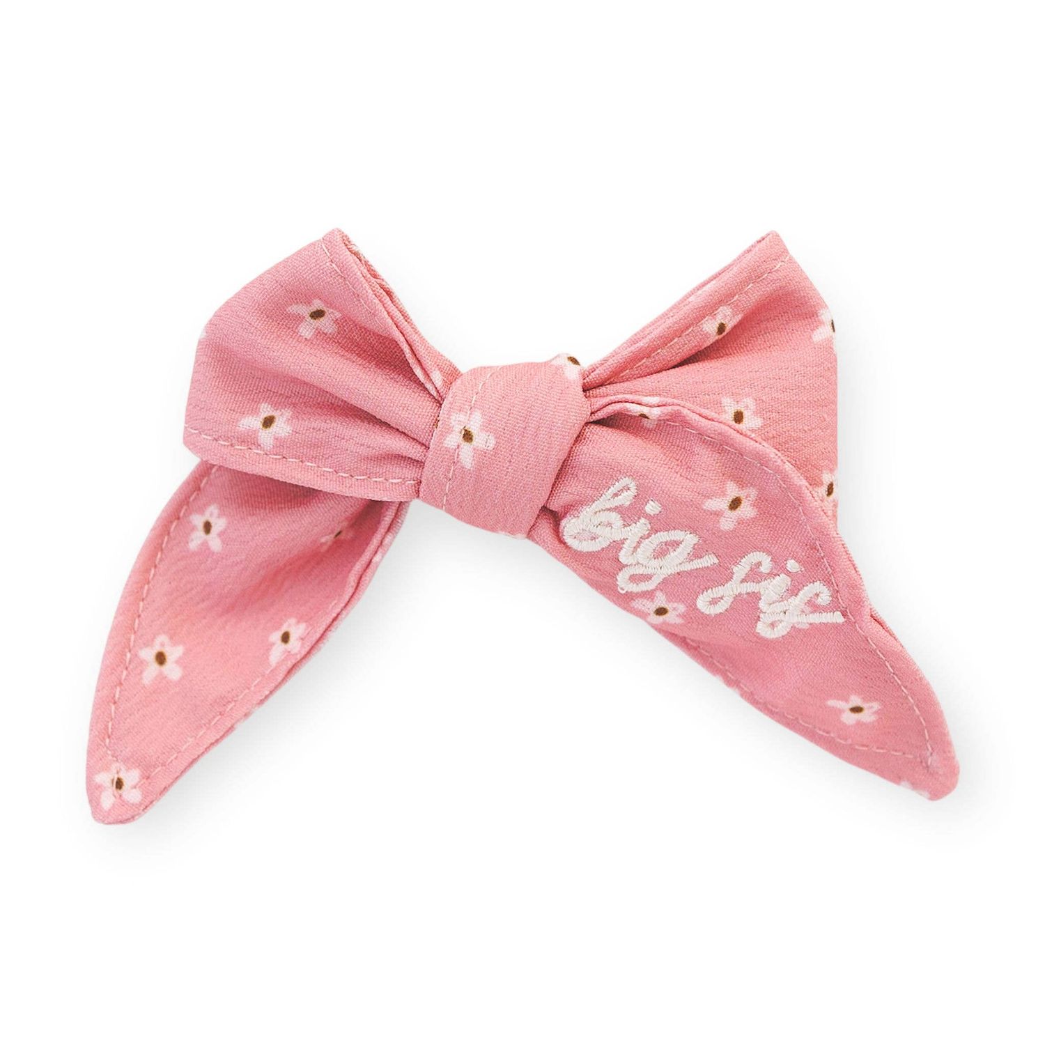 Big Sis Bow Clip - Family Fun - Birth Announcement