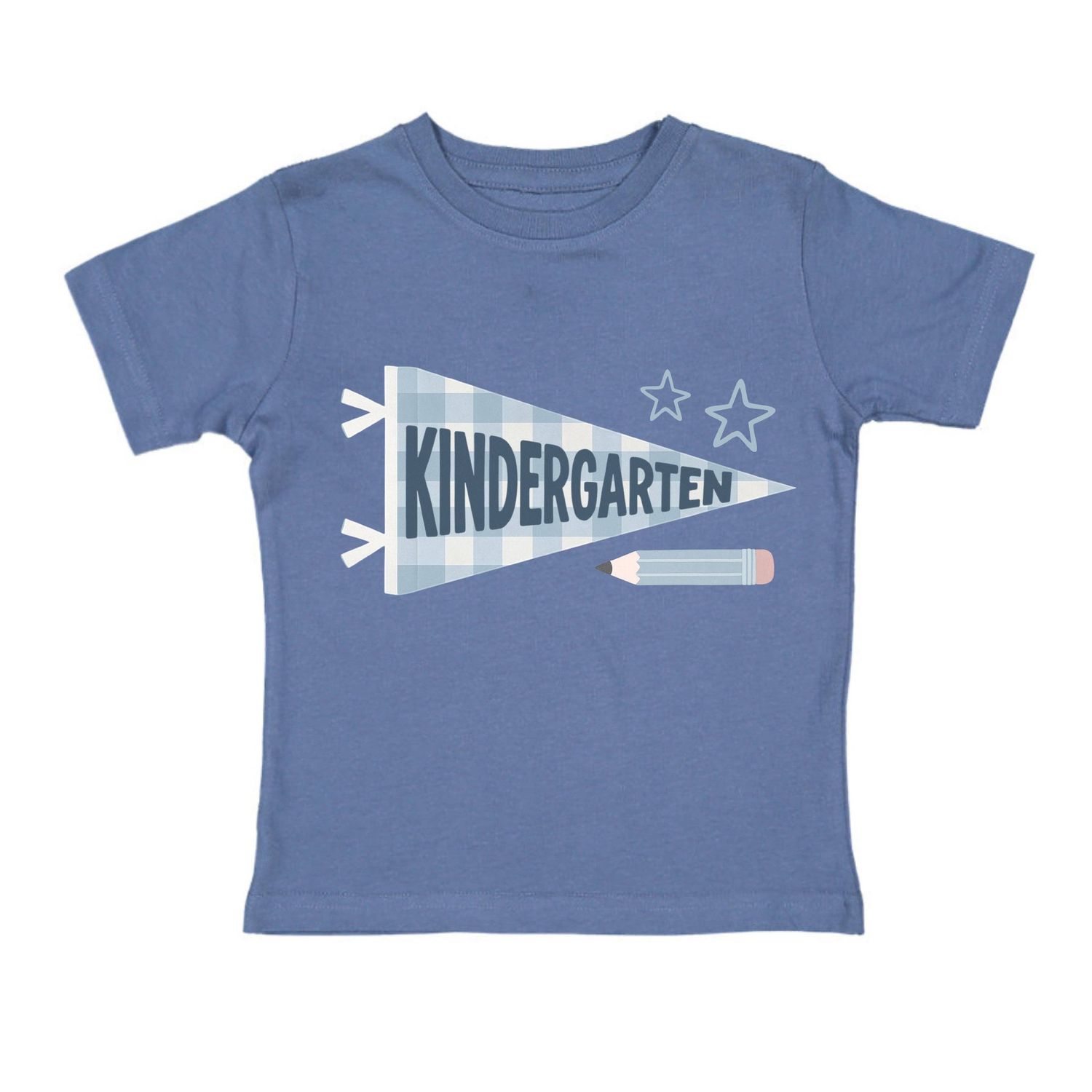 Kindergarten Pennant Short Sleeve T-Shirt - Boys Clothing, Size: 5/6