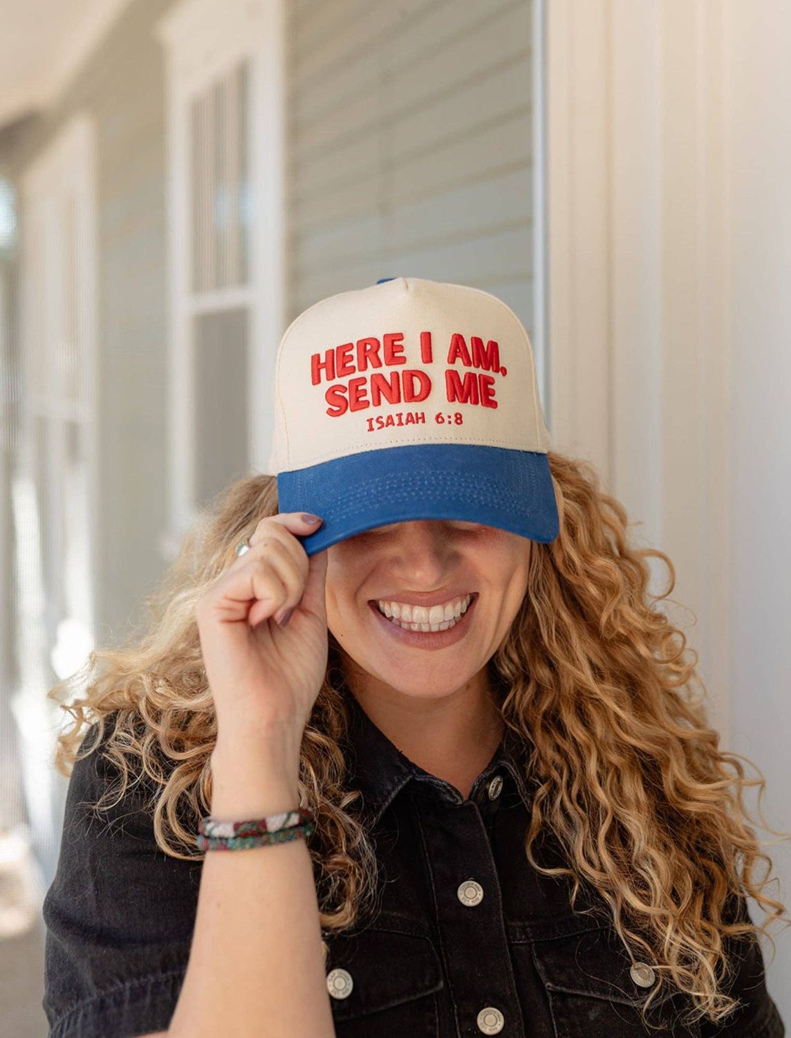 Hat: Here I am send me (Copy)