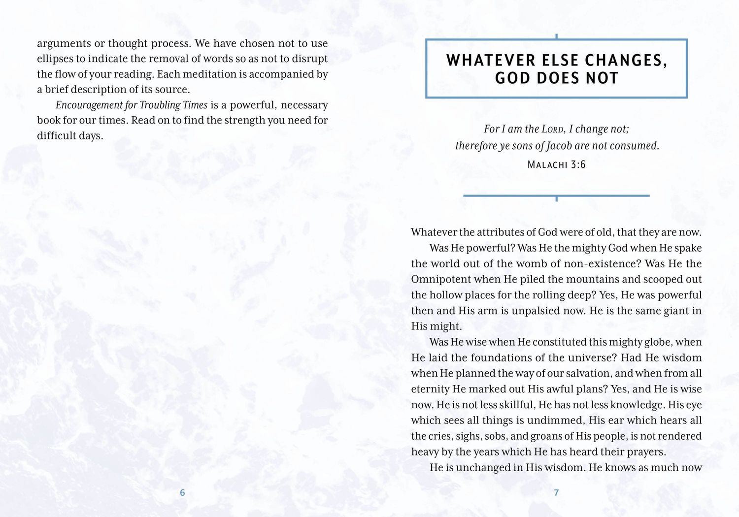 Encouragement for Troubling Times