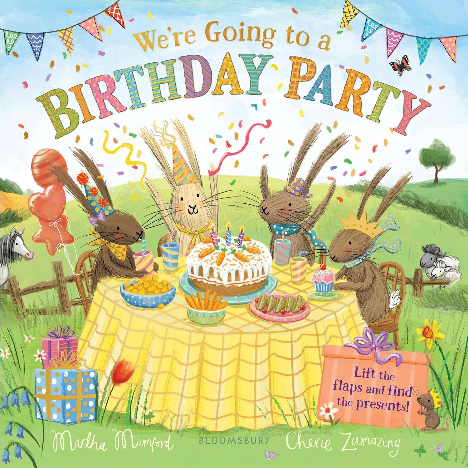 Were Going To A Birthday Party: A Lift-The-Flap Adventure