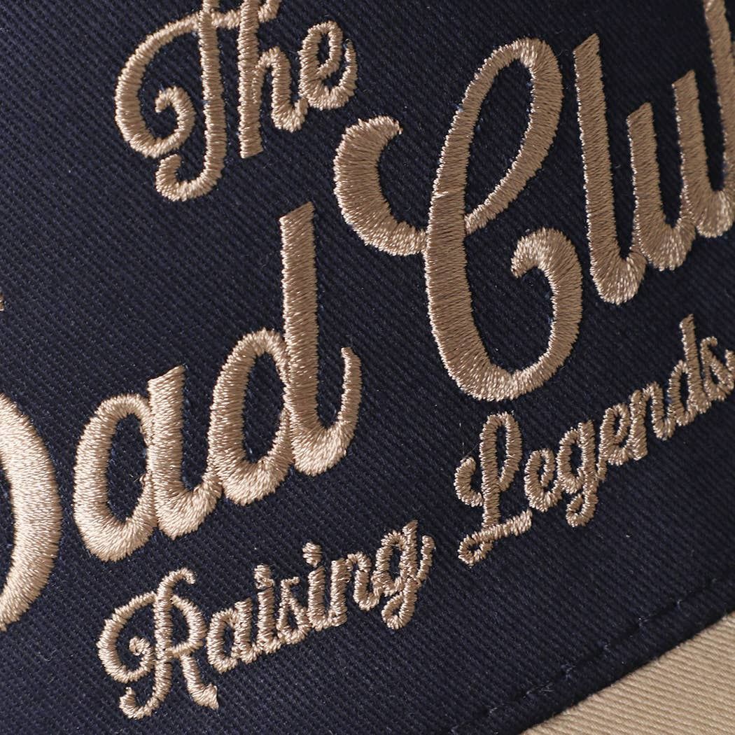 The Dad Club Raising Legends Embroidered Trucker Hat