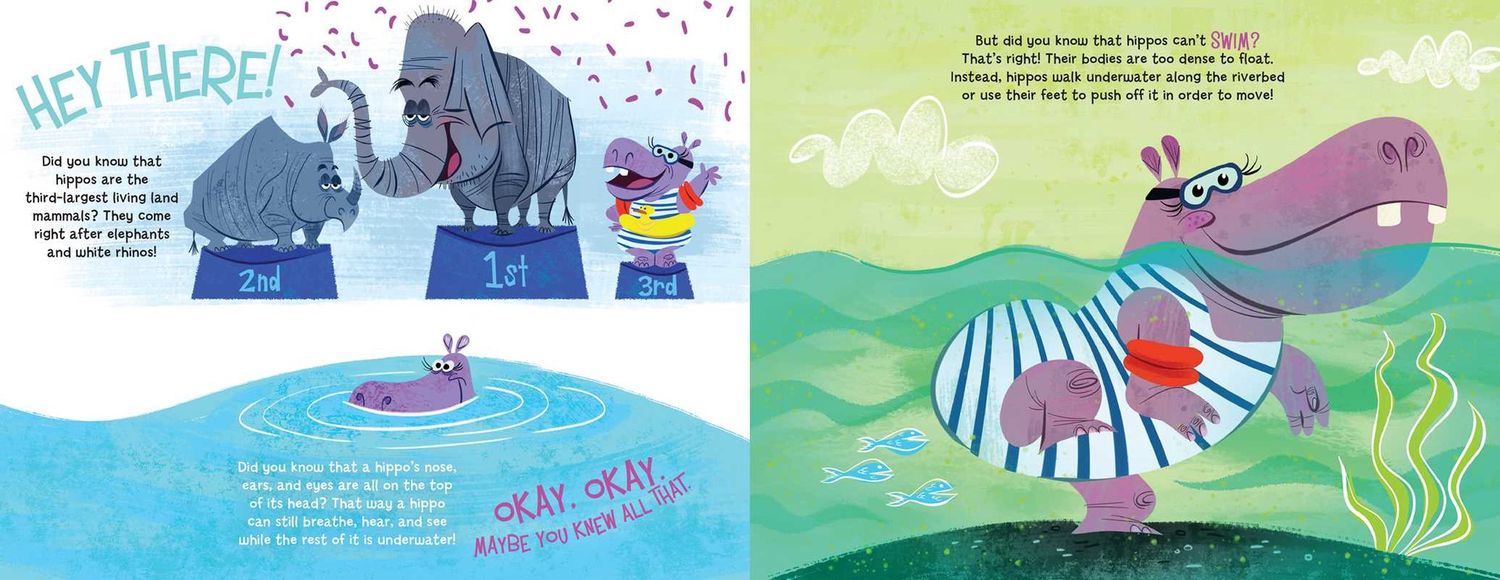 Hippos Can't Swim by Laura Lyn  DiSiena