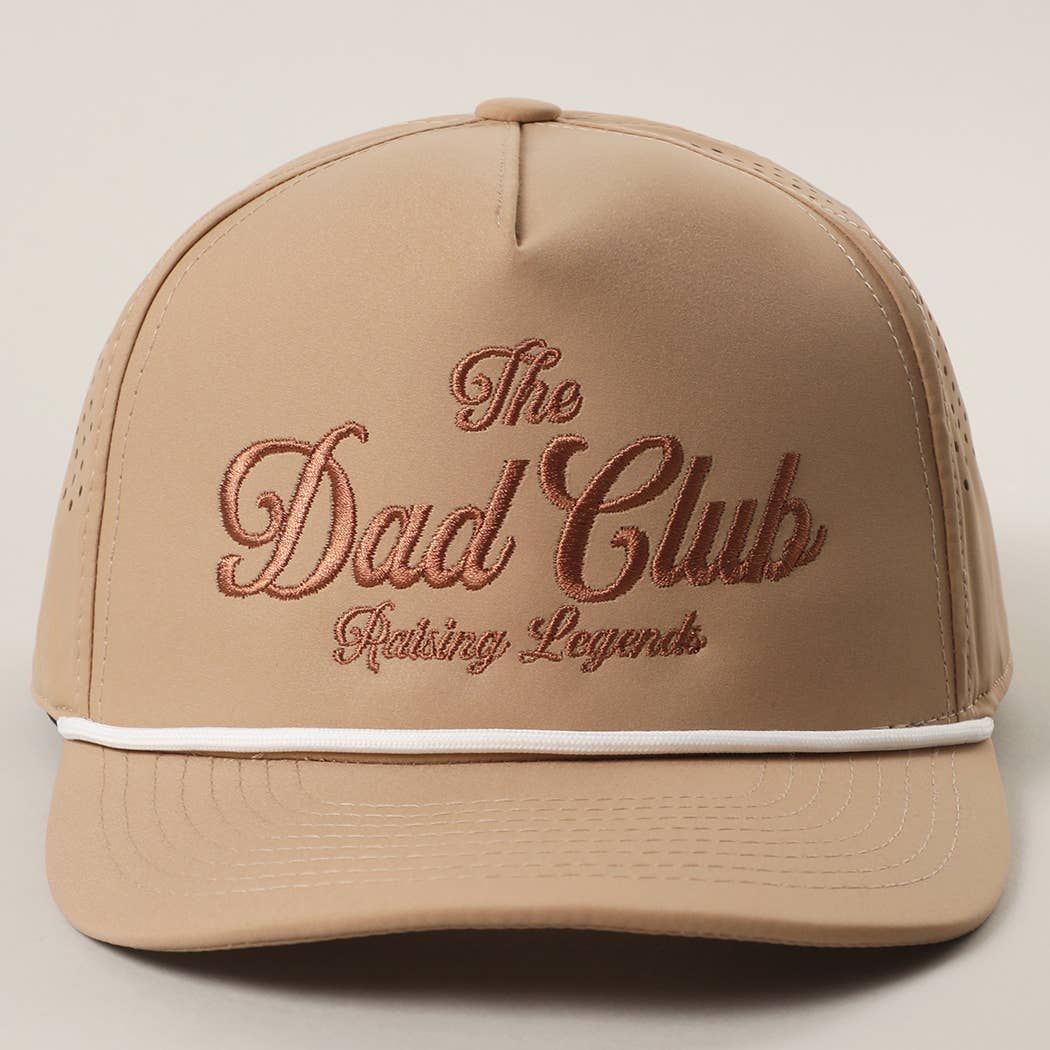 THE DAD CLUB Embroidered Premium Trucker Hat
