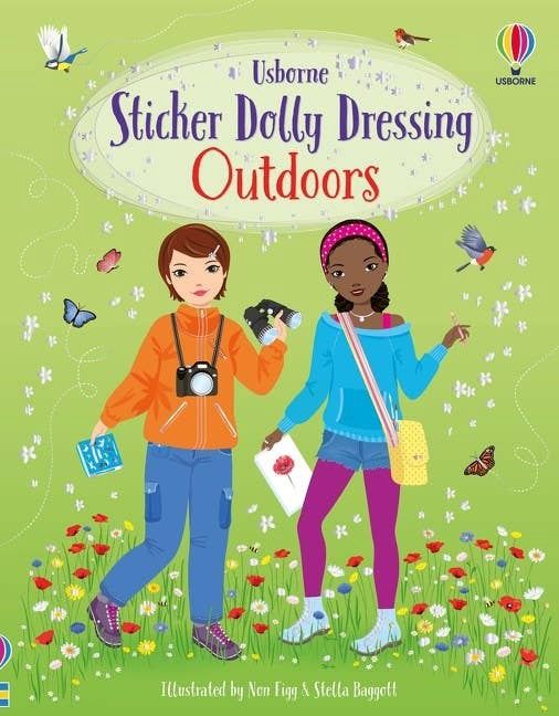 Sticker Dolly Dressing Outdoors: Usborne