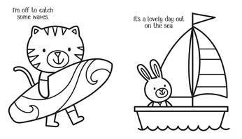 My Big Summer Coloring Book: Usborne