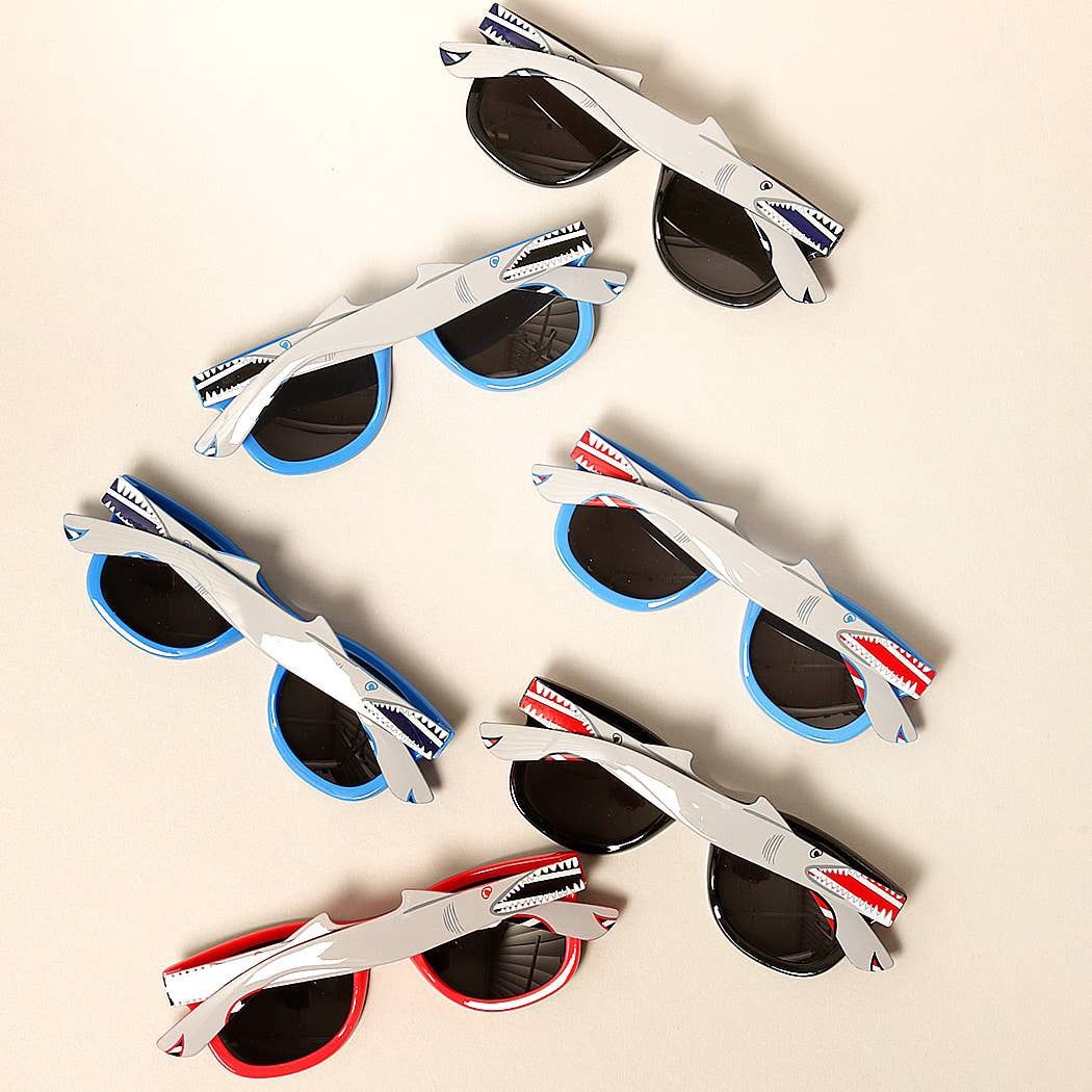 Kids Trendy Shark Shaped Sunglasses