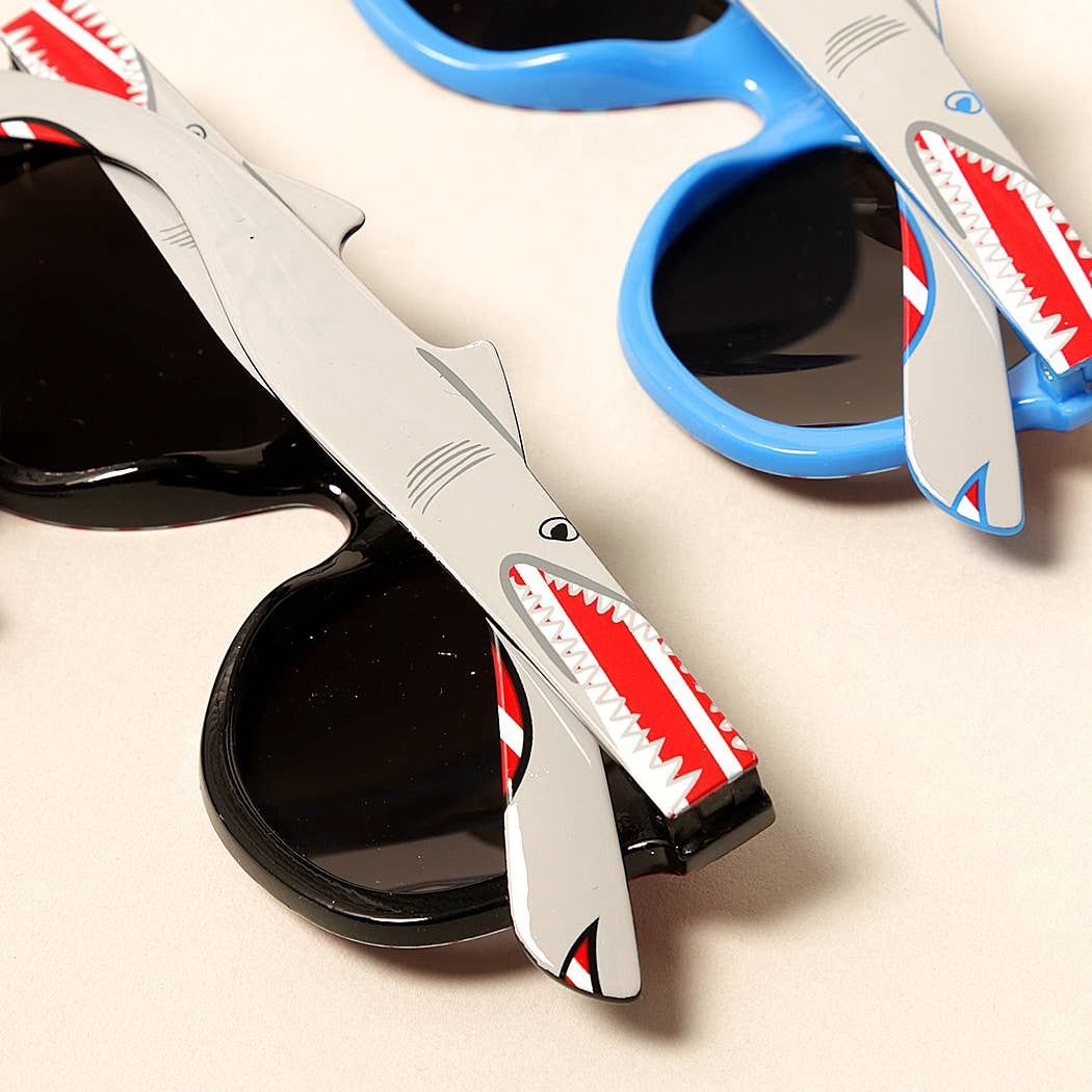 Kids Trendy Shark Shaped Sunglasses