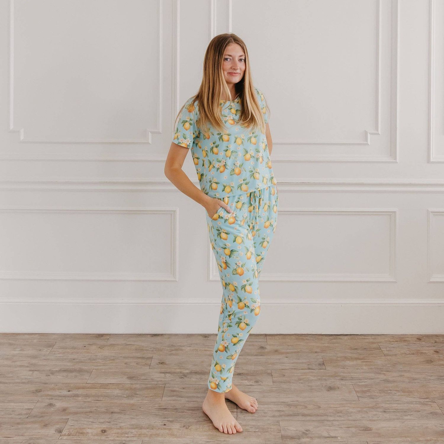 Women's Short Sleeve Pajamas - Melody