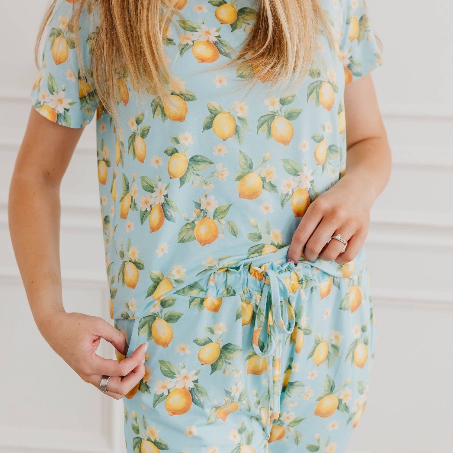 Women's Short Sleeve Pajamas - Melody