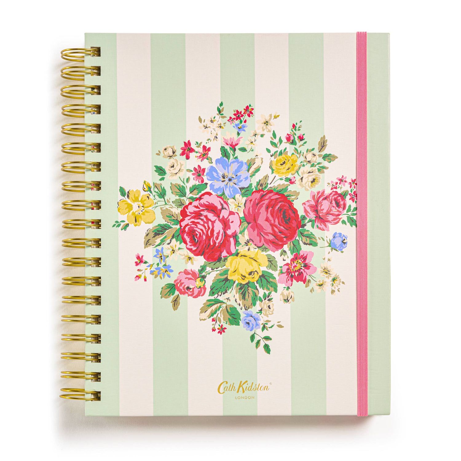 Cath Kidston Hampstead Rose Spiral Journal 8X10