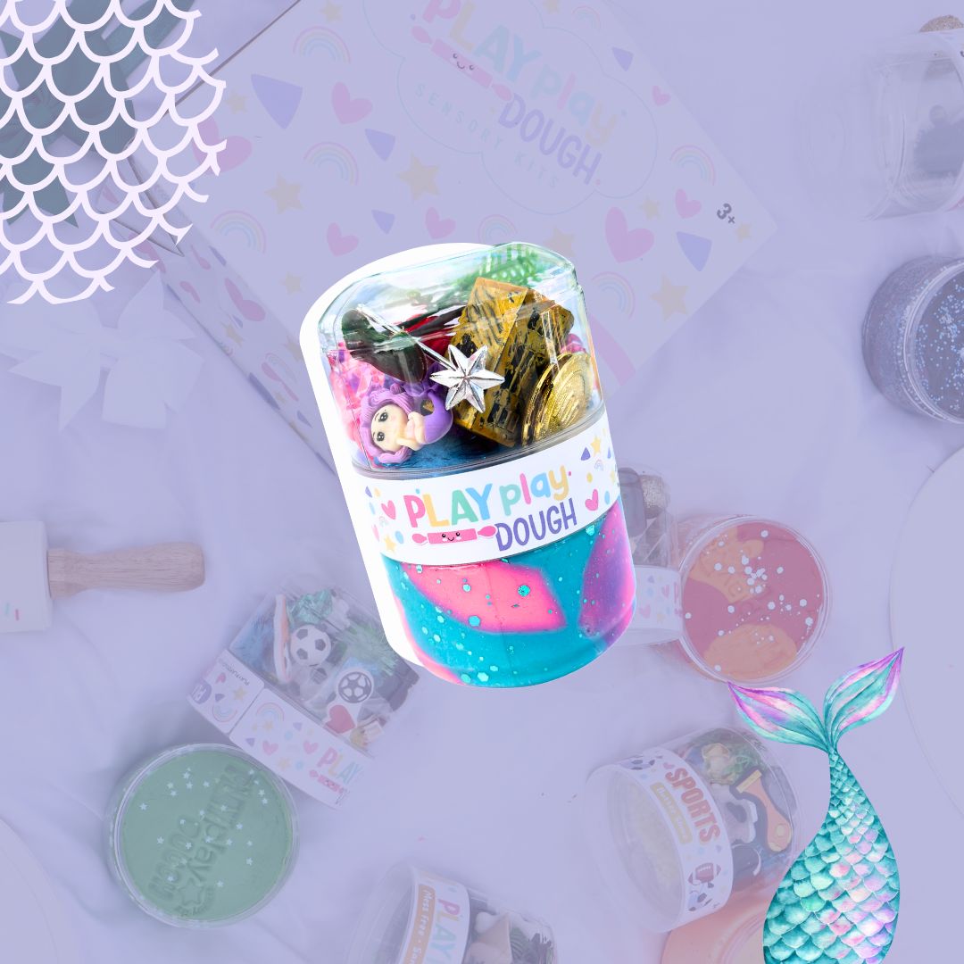 Mermaid Play Dough