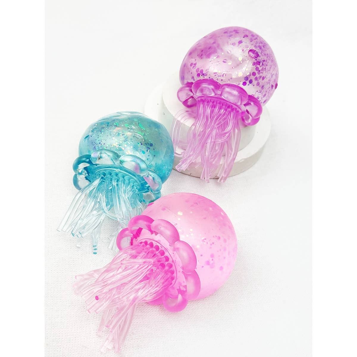 Large Maltose Jelly Fish Stress Release Squishy Toy