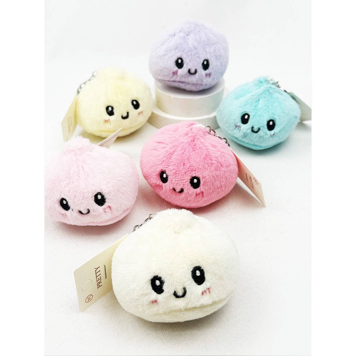 Adorable Dumpling Squishy Keychains