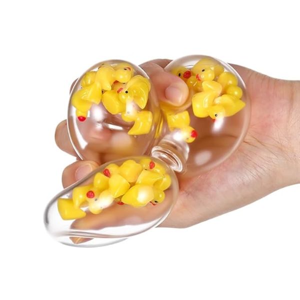 Duck-Filled Squishy Stress Balls