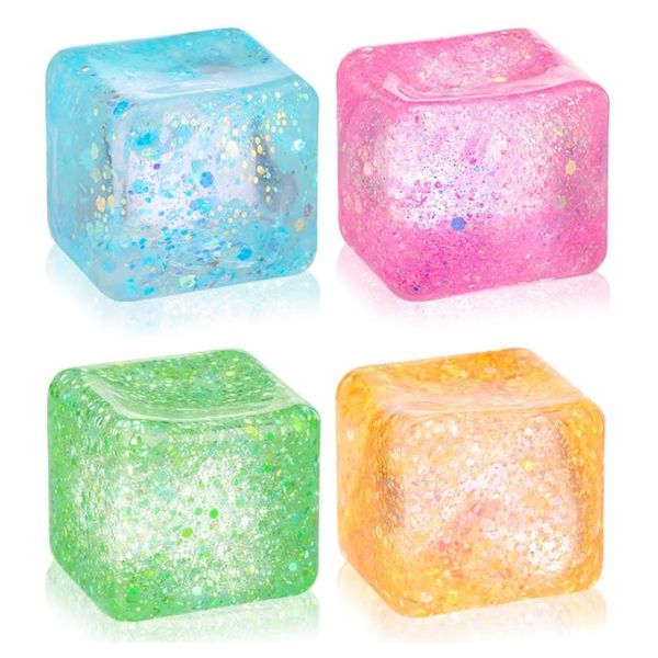Glitter Sugar Stress Cubes