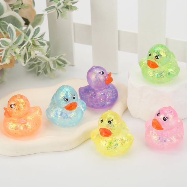 Mini Glitter Duck Sugar Squishers