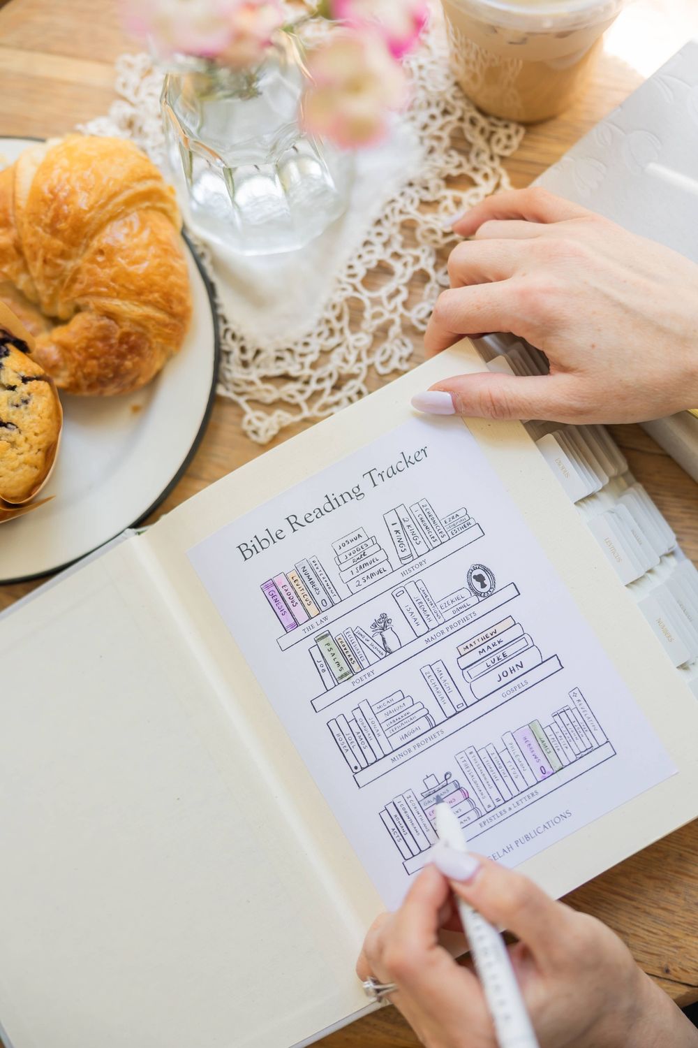 Bible Reading Tracker Sticker