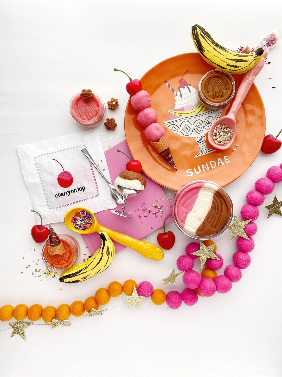 Ice Cream Sundae KidDough Play Kit